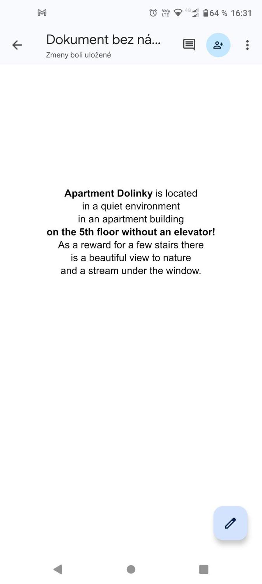 Apartman Dolinky Vyhne Ngoại thất bức ảnh